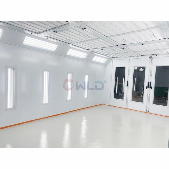 Australia Standard Downdraft Spray Booth Without Basement Installed In Sydney high quality