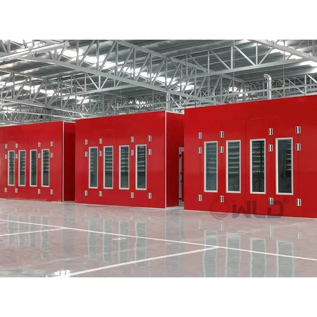 Cabine spray per vernice per auto rosse in vendita in kuwait